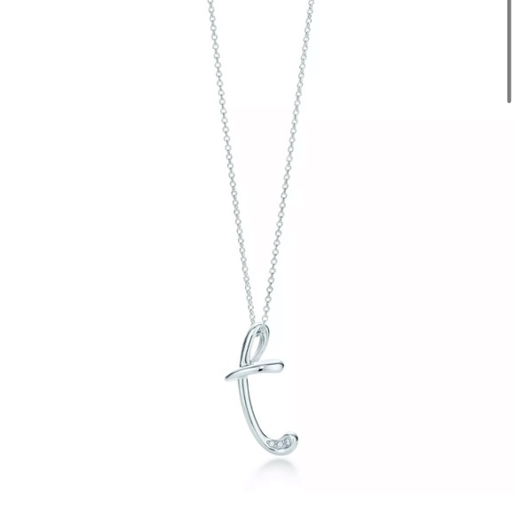 Tiffany & Co. Elsa Peretti Alphabet Collection - Letter T - Picture 1 of 6